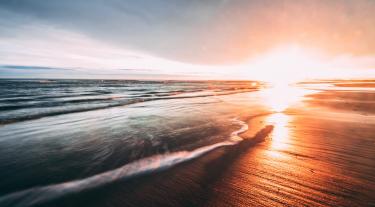 UK coast wave