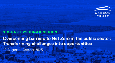 Overcoming Net Zero barriers in the public sector