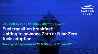 Fuel transition breakfast:  Uniting to advance Zero or Near Zero fuels adoption