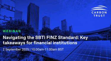 Navigating the SBTi FINZ standard