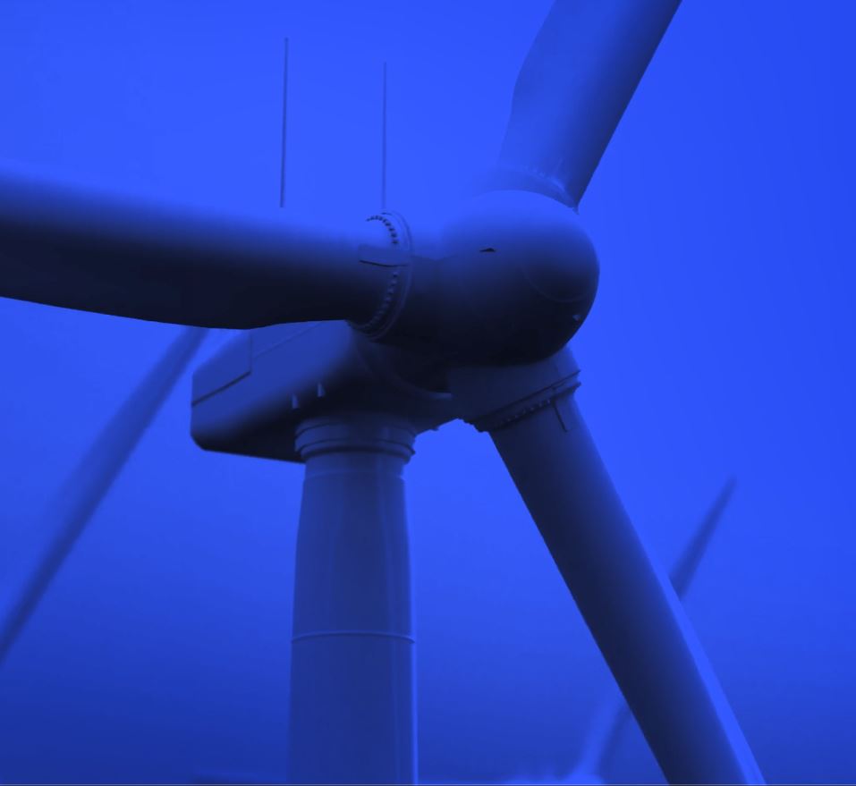 Wind turbine background