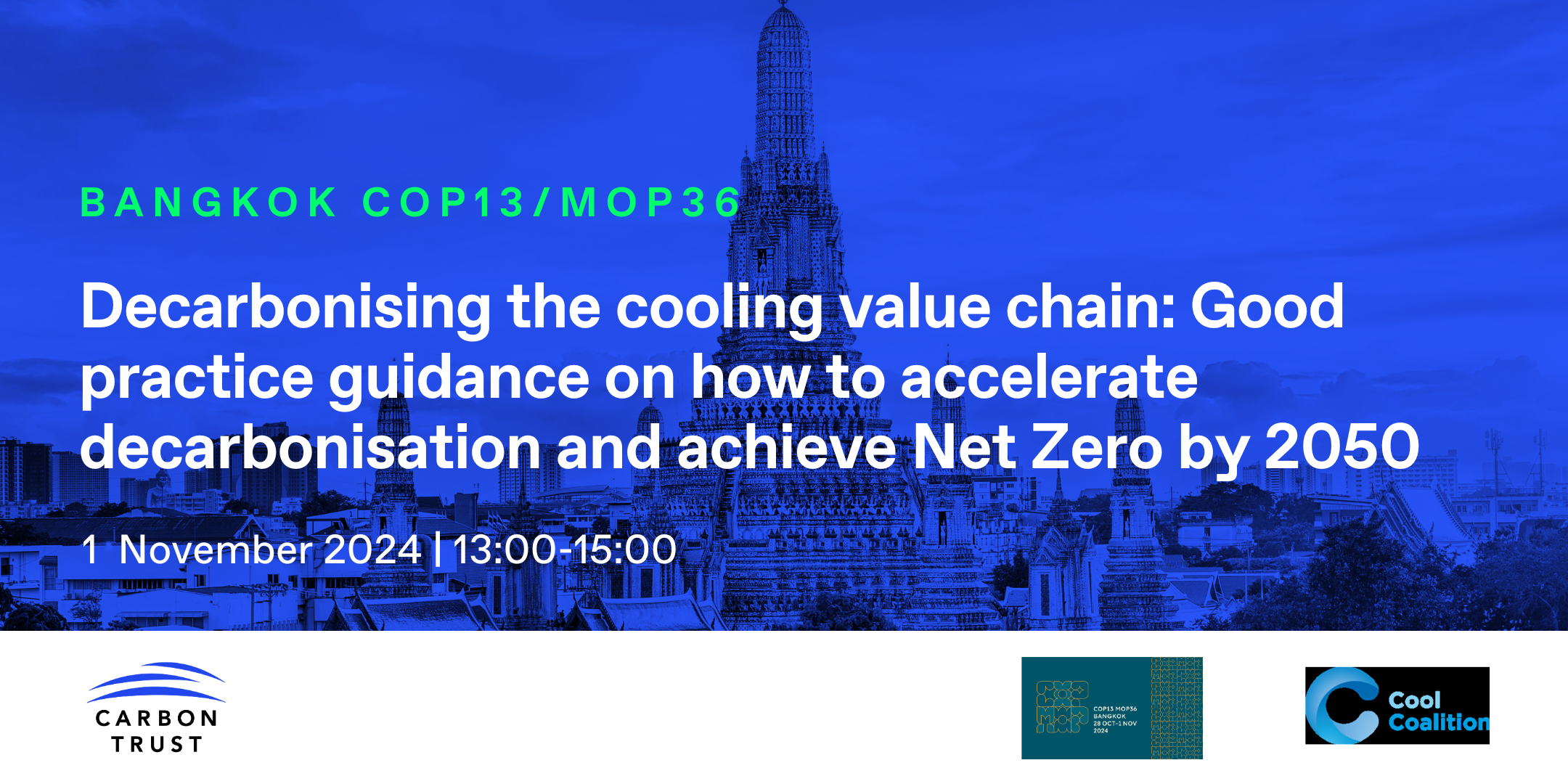 Decarbonising the cooling value chain: Good practice guidance on how to ...