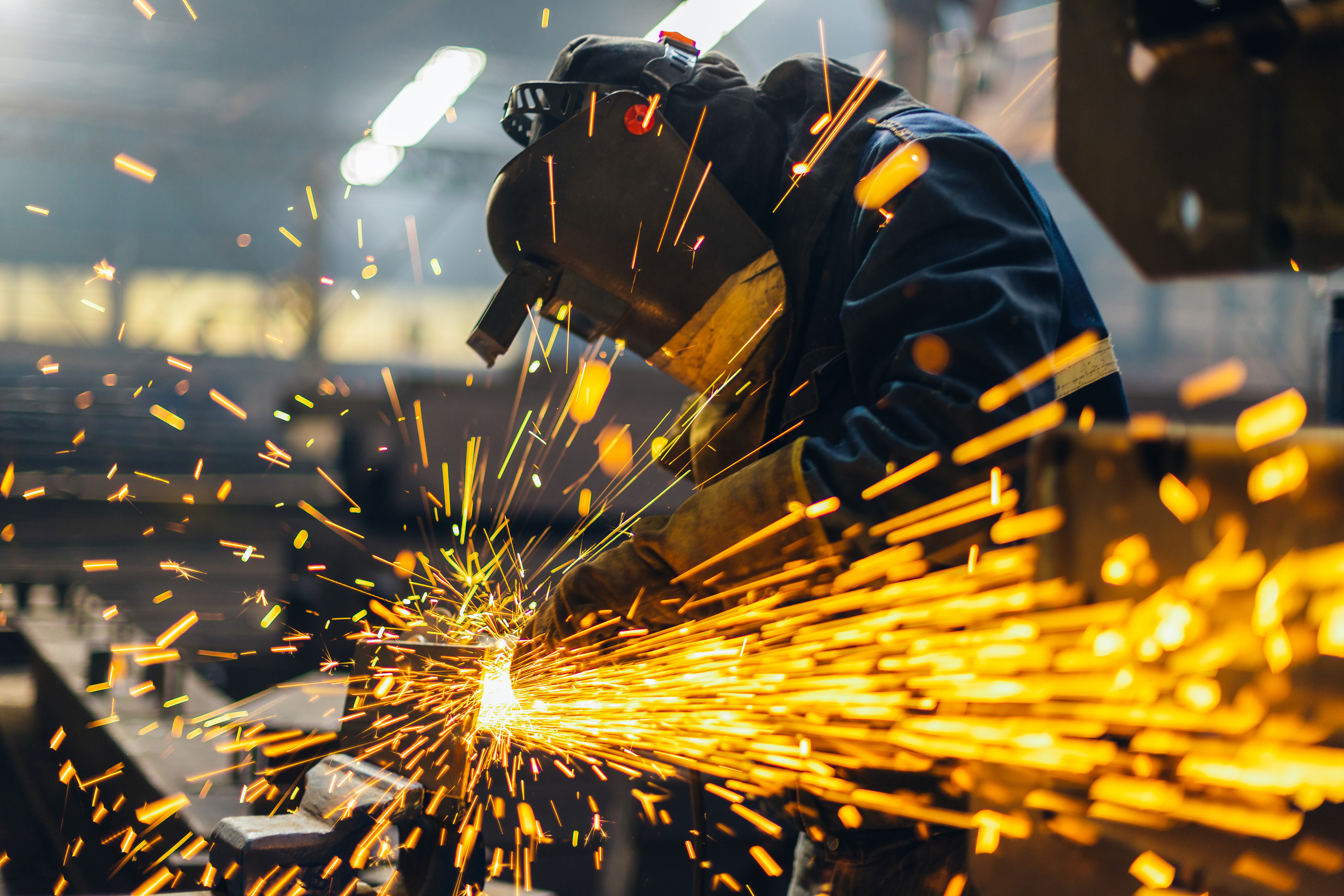 image of a metal worker