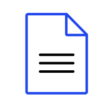 Icon of a document