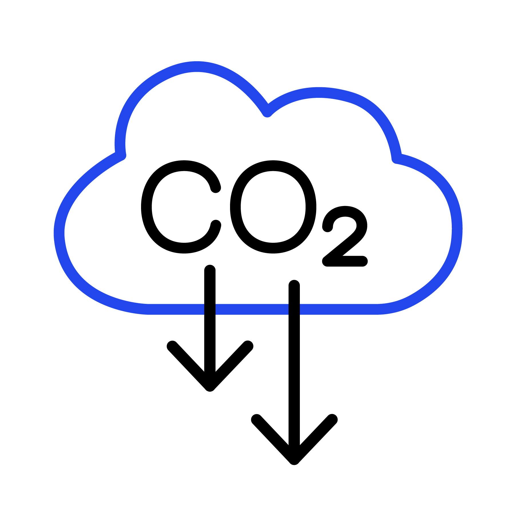 carbon removal icon