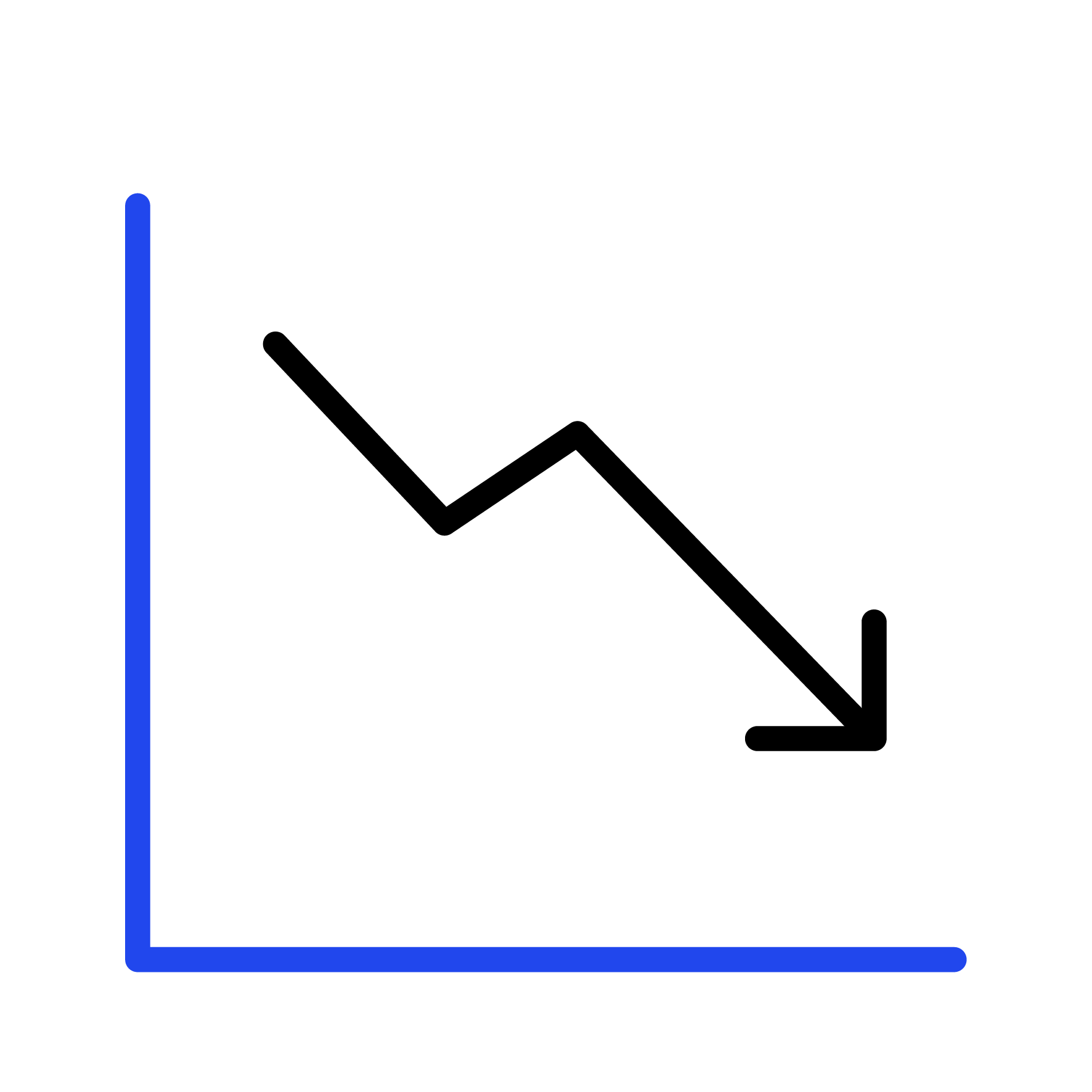 line graph icon
