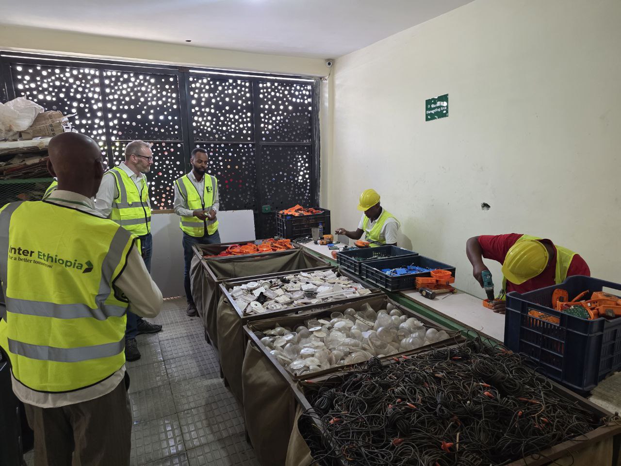 Inter Ethiopia Solutions site visit, Addis Ababa, 2025.