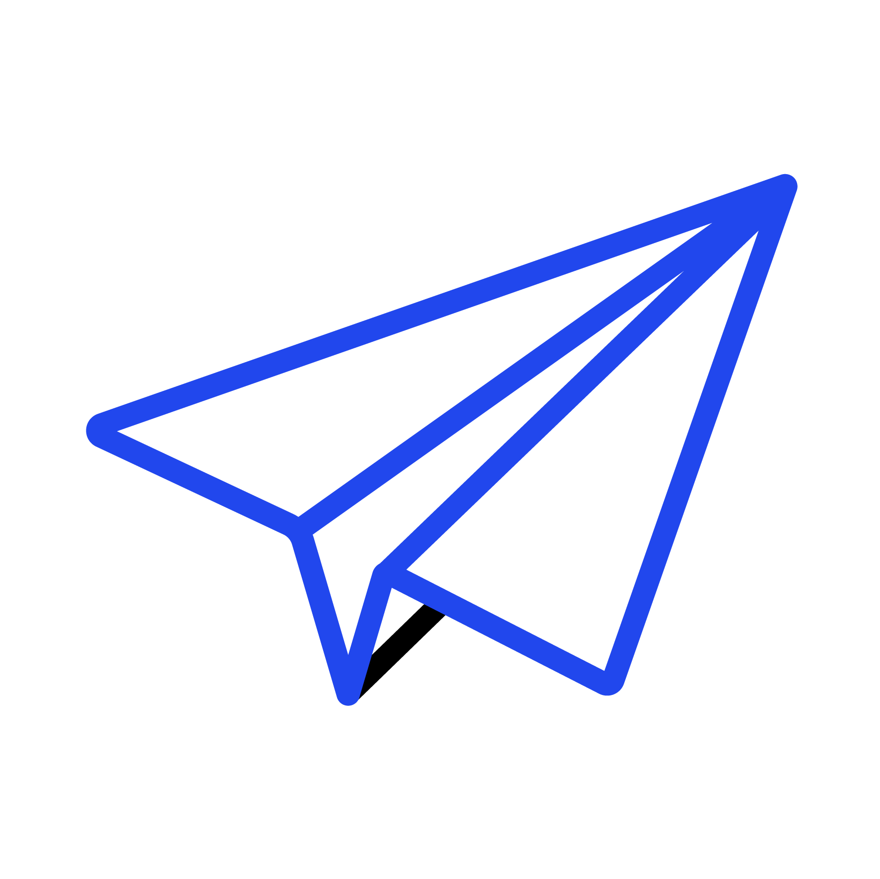 paper plane icon