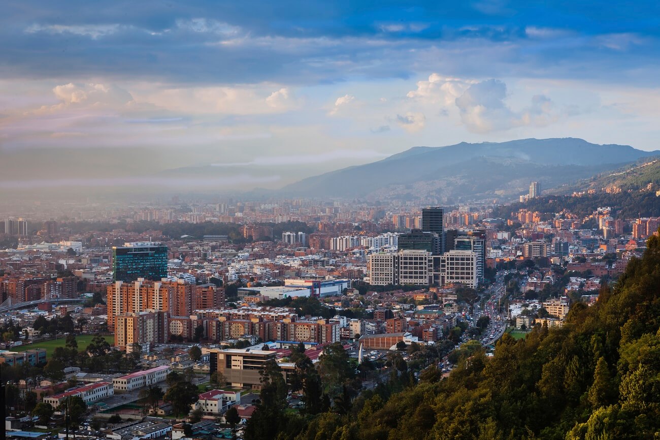 City scape of Colombia