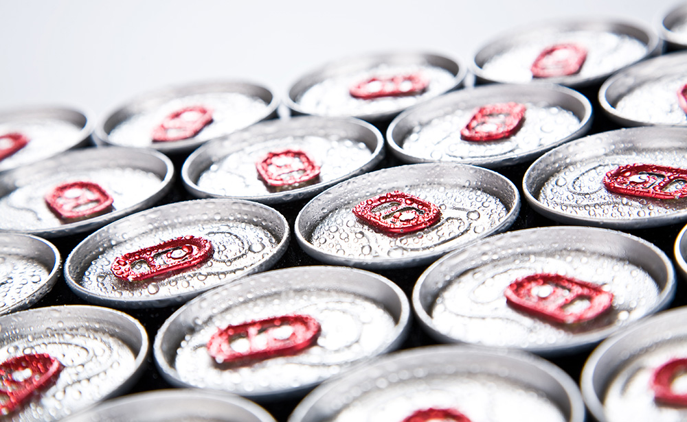 Soft drink cans
