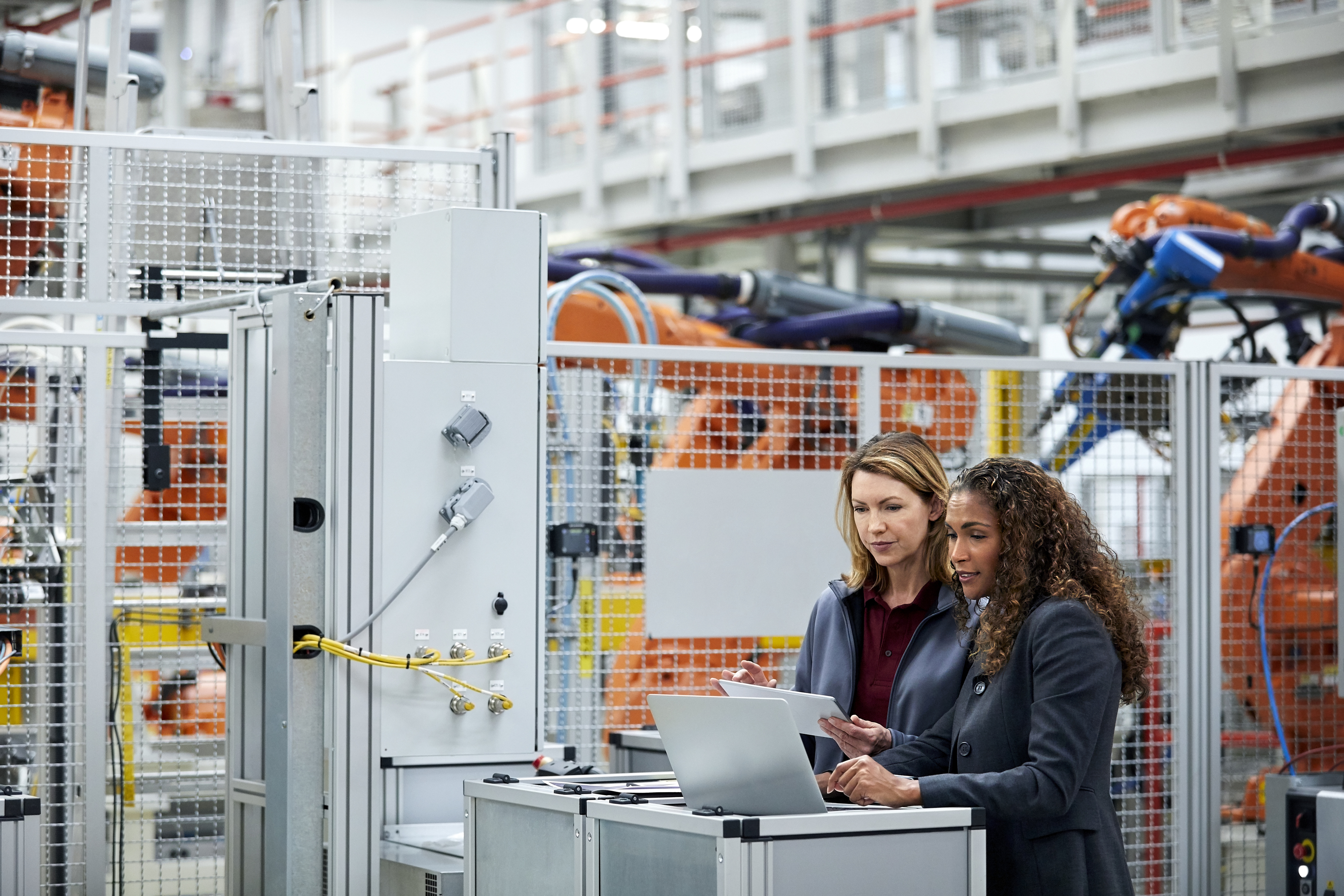 Two women engineers