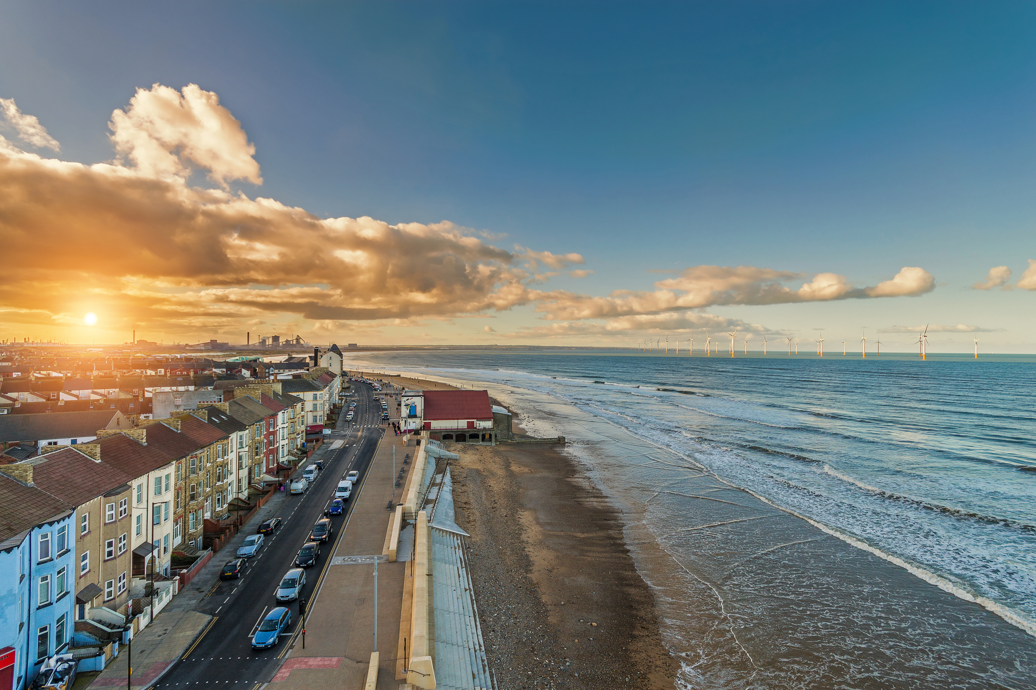 Offshore wind on Yorkshire coast