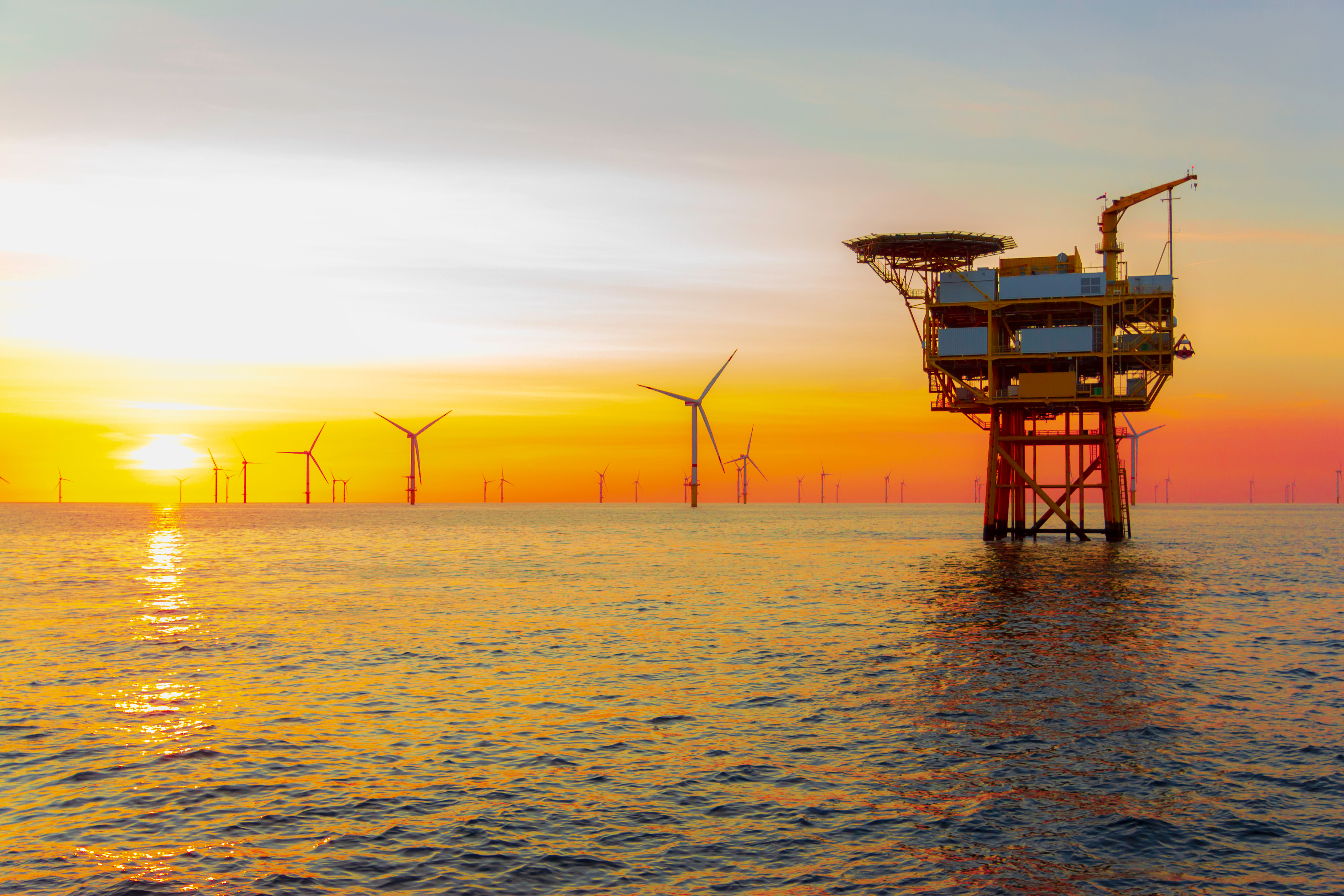 North sea offshore wind farm