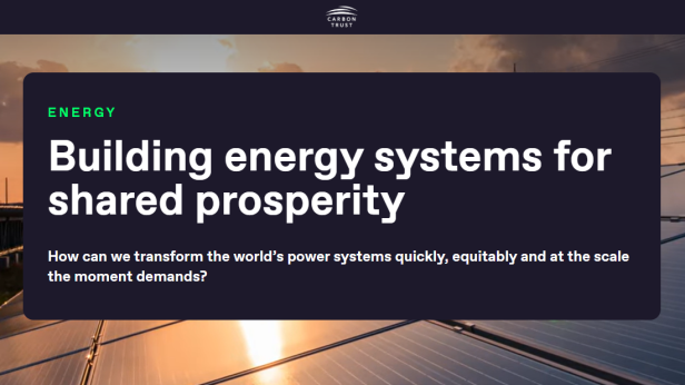 Building energy systems for shared prosperity