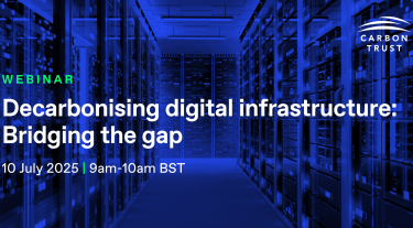 Decarbonising digital infrastructure: Bridging the gap