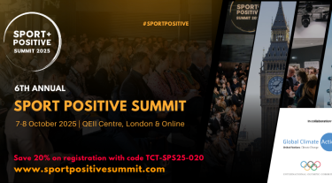 Sports Positive Summit, London 7-8 October 2025