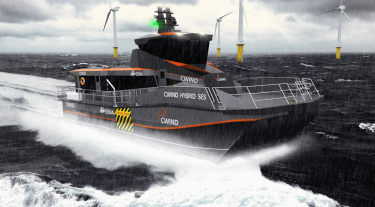 CWind Limited - hybrid diesel/electric Surface Effect Ship (SES) CTV