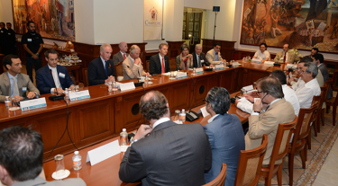 Prince Charles climate change meeting