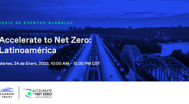 Accelerate to net zero event series