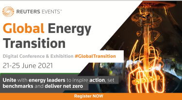Global Energy Transition Digital conference and Exhibition - #GlobalTransition. 21-25 June 2021. Unite with energy leaders to inspire action, set benchmarks and deliver net zero. 