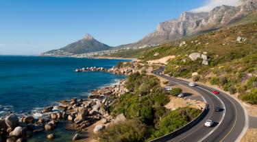 Image of a road in Africa