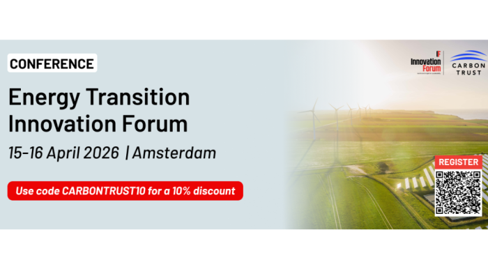 Energy Transition Innovation Forum 2026 | The Carbon Trust