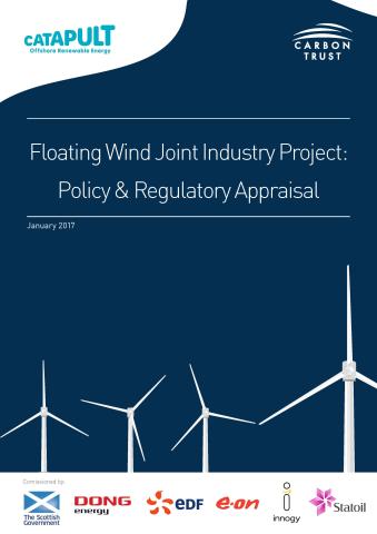 Floating wind appraisal 2017 report cover