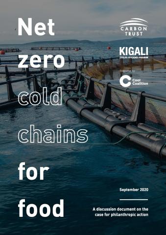 Net zero cold chain for food