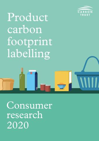Product carbon footprint labelling