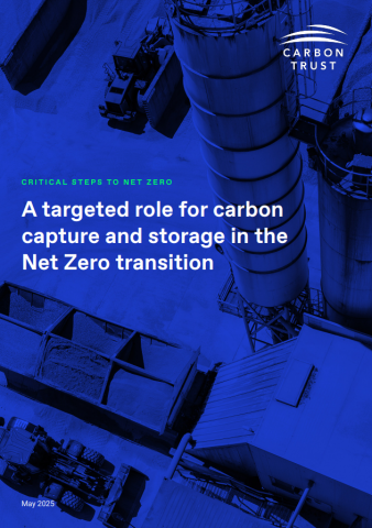 A targeted role for carbon capture and storage in the Net Zero transition