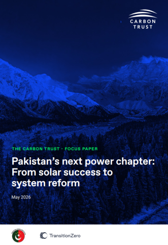 Pakistan's next power chapter - report cover