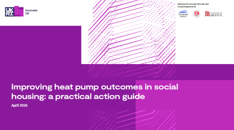 Improving heat pump outcomes in social housing: A practical action guide